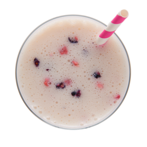 Préparation smoothie déjeuner aux petits fruits (tx)