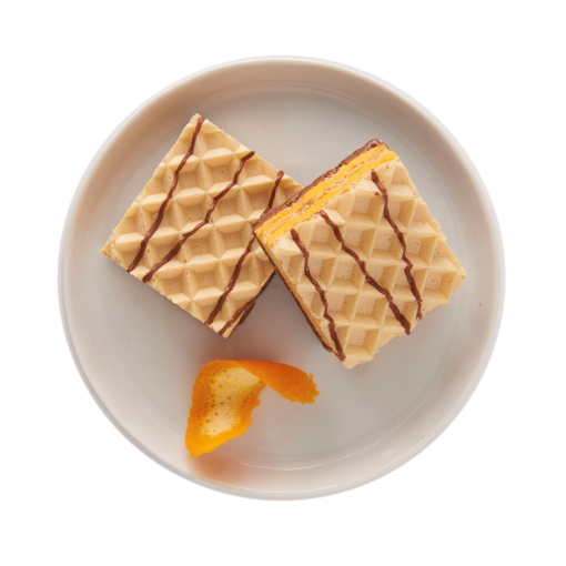 Gaufrettes à l'orange