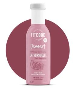 Fitcook dessert La sensuelle (framboise)