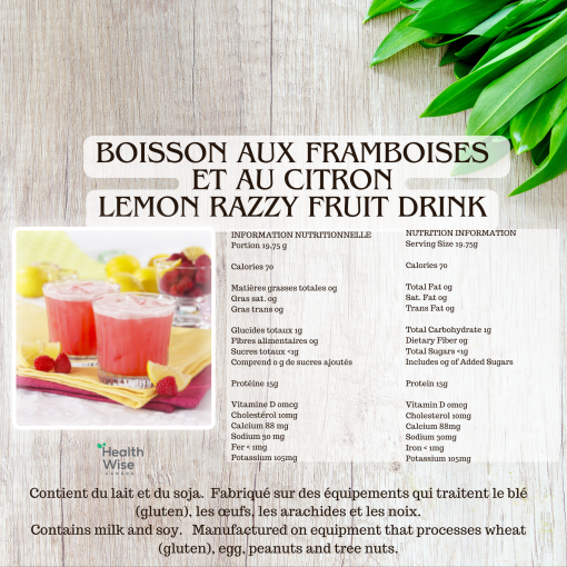 HW Boisson framboise et citron (tx) – Image 4