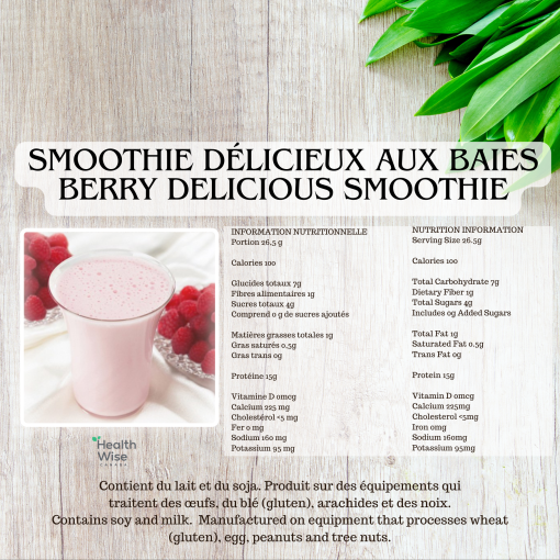 HW Smoothie délicieux aux baies (tx) – Image 2