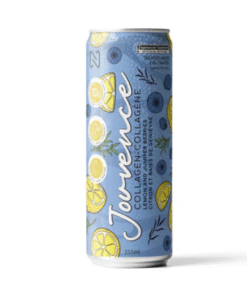 Boisson pétillante Jouvence à saveur de citron et baies de genièvre (tx)