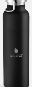 Bouteille isotherme en acier inoxydable à bec large (tx)