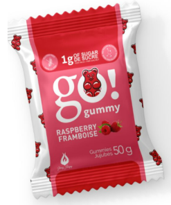 Go gummy à saveur de framboise (tx)