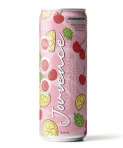 Boisson pétillante Jouvence à saveur de limonade à la cerise (tx)