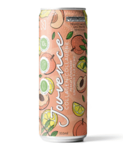 Boisson pétillante Jouvence à saveur de limonade à la pêche (tx)