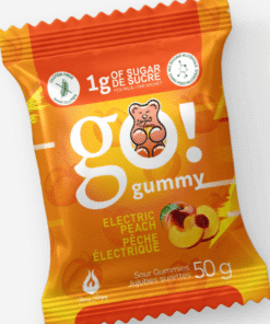 Go Gummy à saveur de pêche électrique (tx)