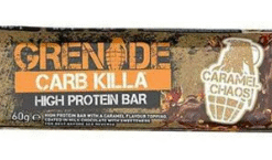 Barre grenade à saveur de chaos de caramel (tx)