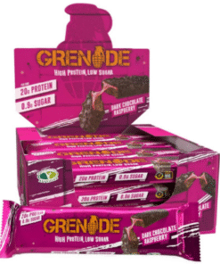 Barre grenade à saveur de chocolat noir et framboise (tx)