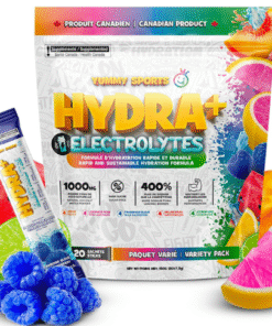 Hydra + Électrolytes saveurs variées (20 sachets) (tx)