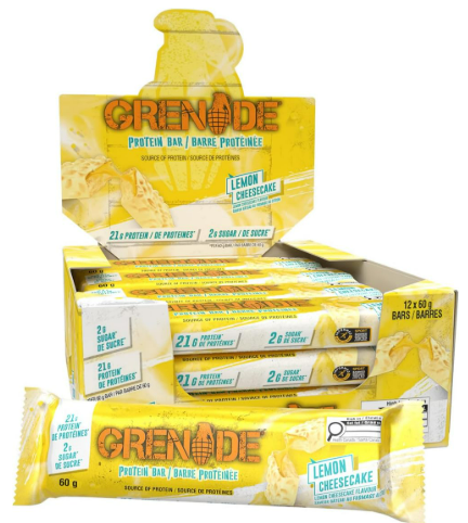 Barre grenade gâteau au fromage au citron (tx)