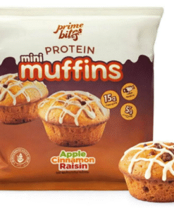 Mini-muffins pomme, cannelle et raisin (tx)