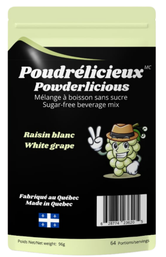 Poudrélicieux raisin blanc (tx)