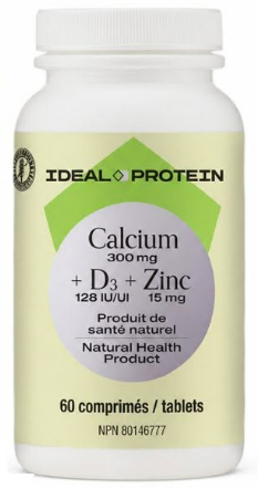 Calcium 300mg + D3 + Zinc (tx)