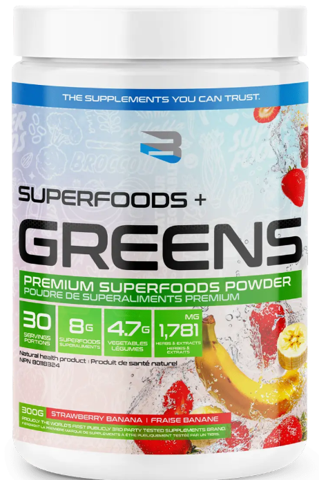 Superfoods + greens fraise banane (tx)