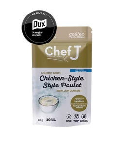 Chef J bouillon style poulet
