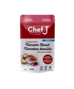 Chef J bouillon tomate basilic